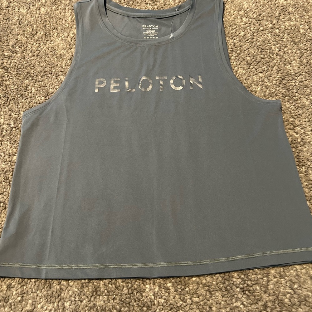 Peloton Cropped Muscle Tank